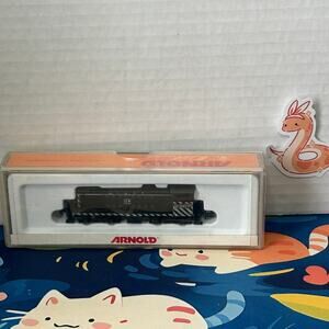 Arnold 'N' Gauge Santa Fe Black/white At & Sf Gp7 Emd 2363 Locomotive